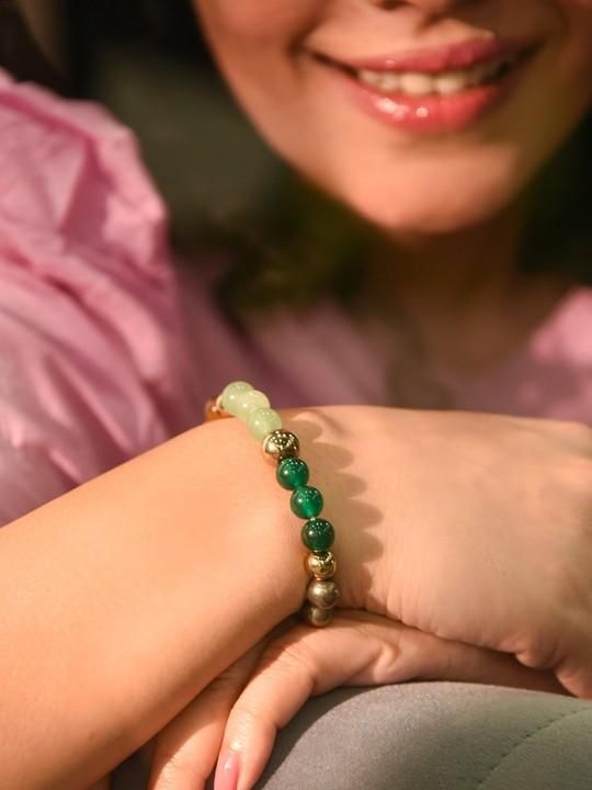 Glowriti 100% Orignal Dhan Yog Elasticated Bracelet
