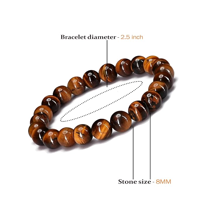 Tiger Eye Bracelet by Glowriti