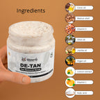 Glowriti De-tan Face & Body Scrub  (200 ml)