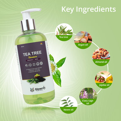 Glowriti Tea Tree Shampoo – 300ml