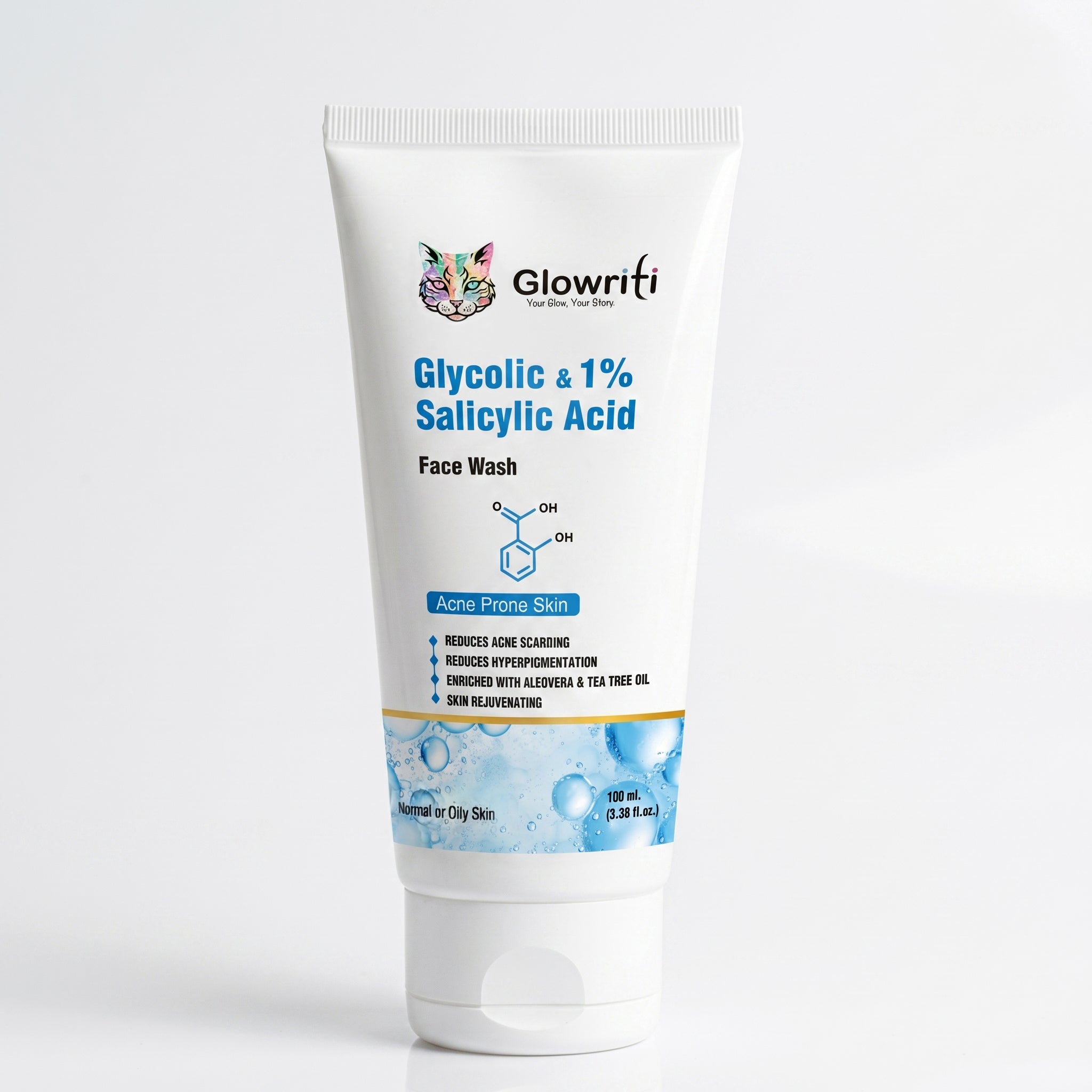 Glowriti Glycolic & 1% Salicylic Acid  100ml