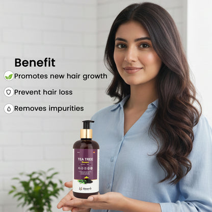 Glowriti Tea Tree Shampoo – 300ml