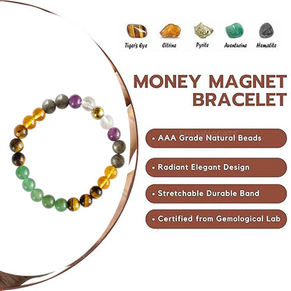 Glowriti Money Magnet Bracelet – A Stunning Fusion of Elegance & Energy