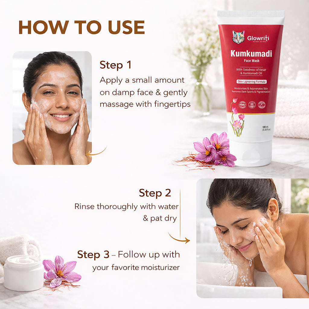 Glowriti Kumkumadi  100ml | With Kesar & Niacinamide