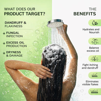 Anti-Dandruff Shampoo | Guaranteed Visible Results