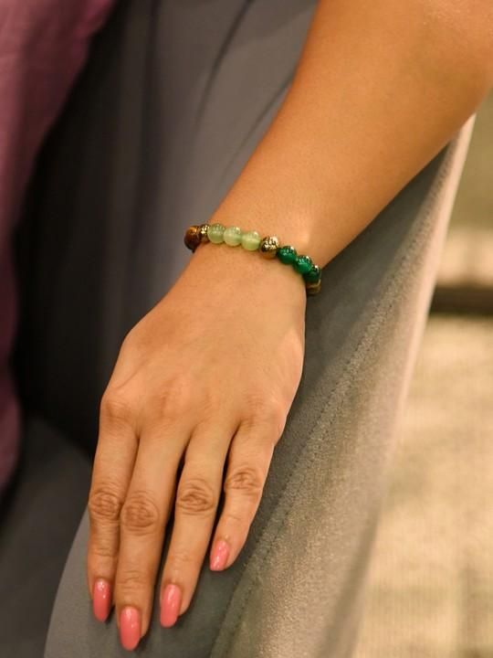 Glowriti 100% Orignal Dhan Yog Elasticated Bracelet