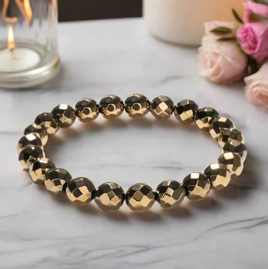 Pyrite Money Magnet Bracelet