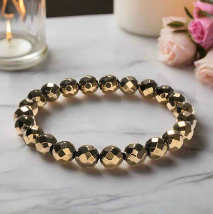 Pyrite Money Magnet Bracelet