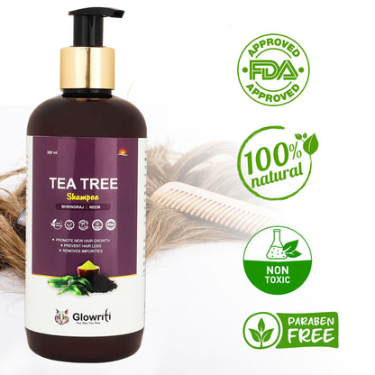 Glowriti Tea Tree Shampoo – 300ml