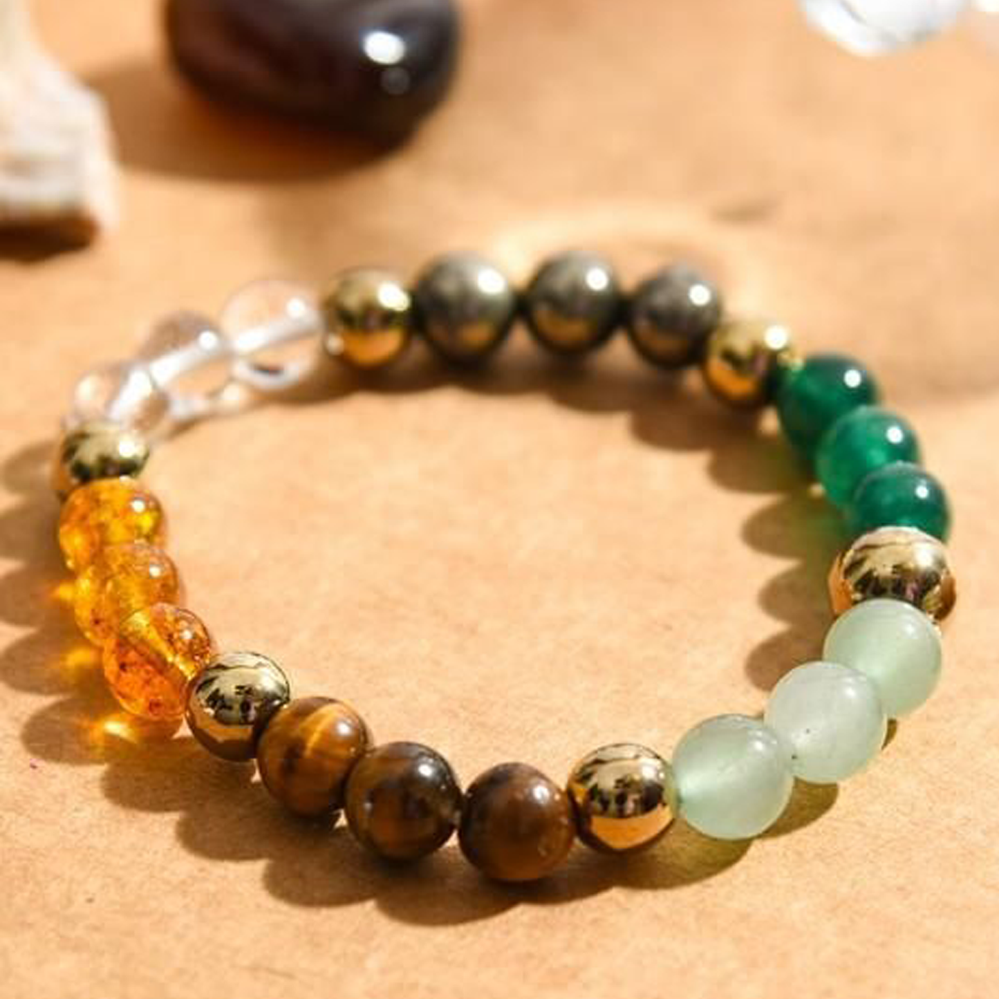 Glowriti 100% Orignal Dhan Yog Elasticated Bracelet