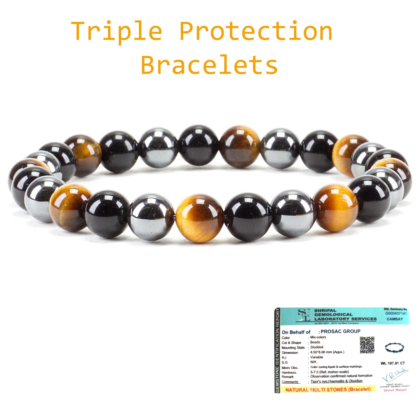 Triple Protection Bracelet By Glowriti