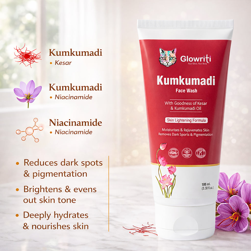 Glowriti Kumkumadi  100ml | With Kesar & Niacinamide