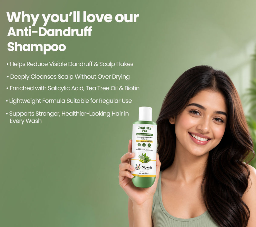 Zero Flake Pro Anti-Dandruff Shampoo | Guaranteed Visible Results